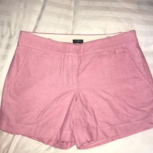 Light Pink Jcrew Shorts